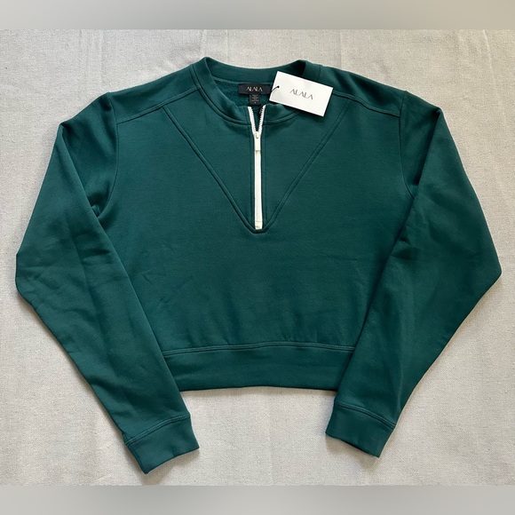 ALALA Off Duty Quarter Zip Sweatshirt - Picture 3 of 10